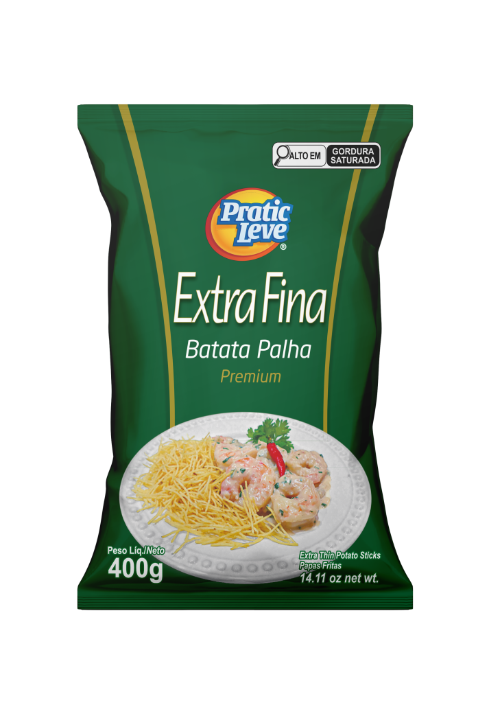 Batata Palha Extra Fina 400g - Pratic Leve