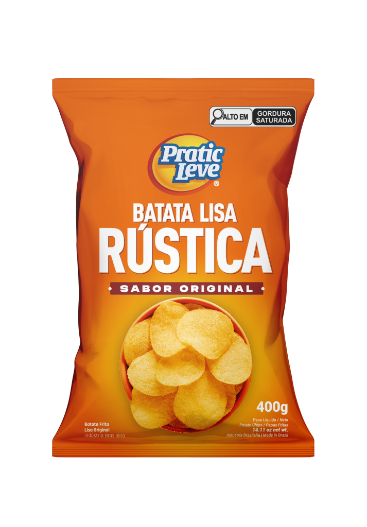Batata Rústica Original 400g - Pratic Leve