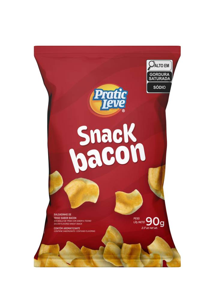 Snack Bacon 90g - Pratic Leve